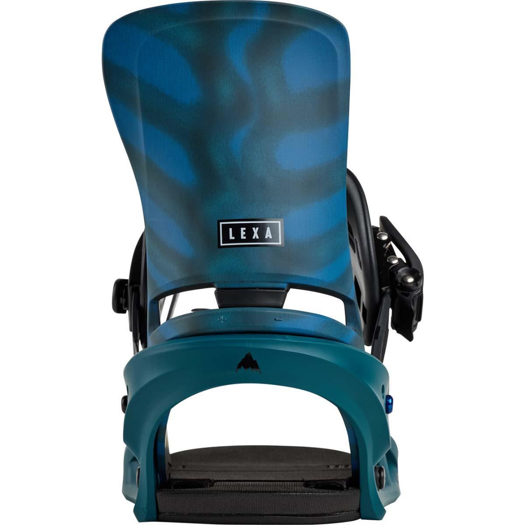 Burton Burton - Women's Lexa Re:Flex Snowboard Bindings - Evergreen Shatter Evergreen Shatter M Womens Snowboard Bindings