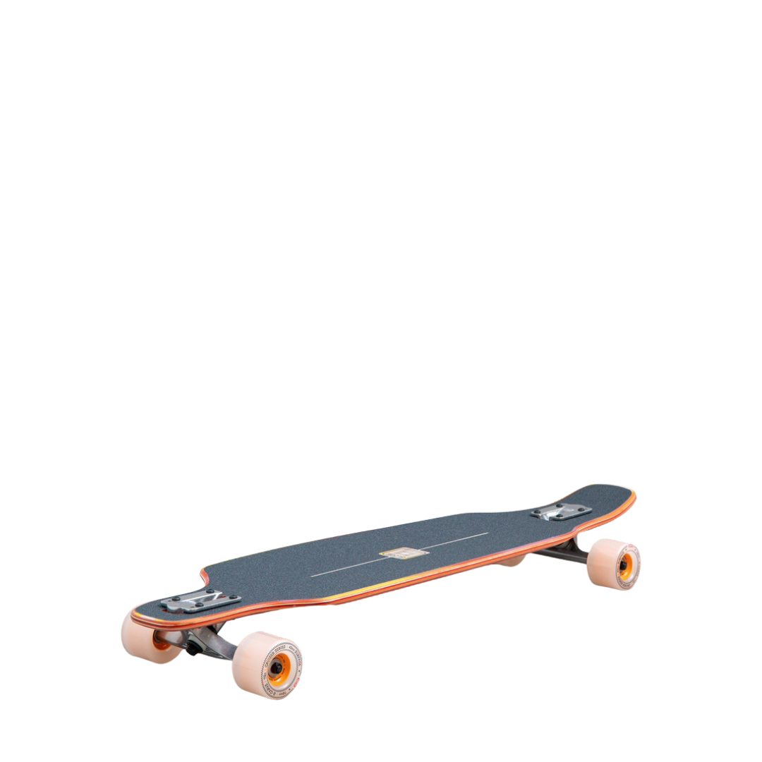 Globe Globe Outliner - Scorch Scorch Longboard Complete - Drop Through Trucks
