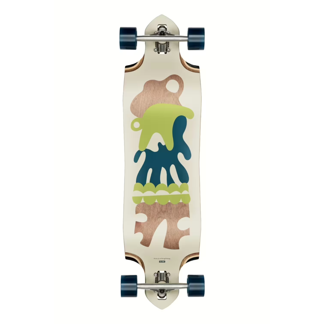 Globe Globe Geminon Micro-Drop 37 - Dawn Dawn 37 Longboard Complete - Drop Through Trucks