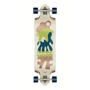 Globe Globe Geminon Micro-Drop 37 - Dawn Dawn 37 Longboard Complete - Drop Through Trucks