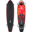 Globe Globe The All-Time - Red Flames Red Flames 35 Longboard Complete - Top Mount