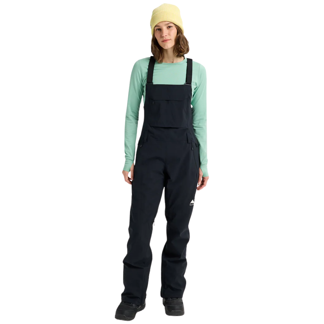 Burton Burton Women's Reserve 2L Stretch Bib Pants True Black S Womens Snowpants Bib