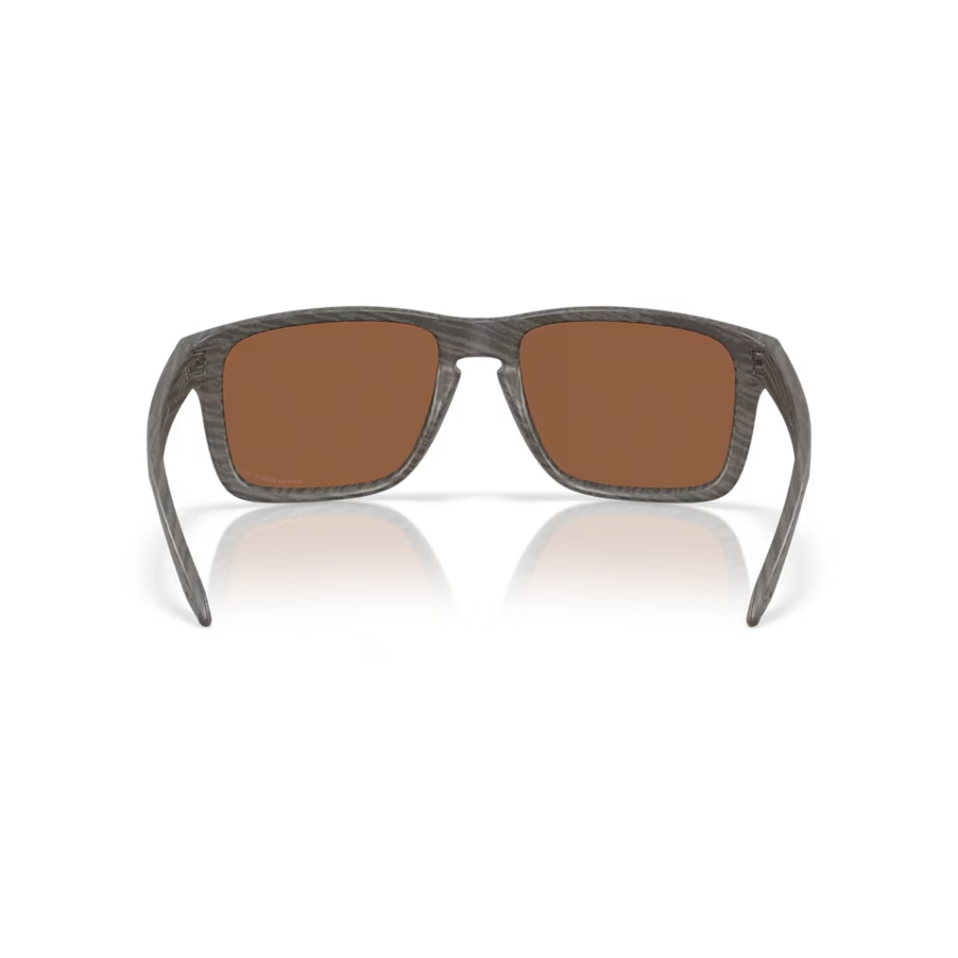 Oakley Oakley Holbrook XXL Sunglasses -  Woodgrain Prizm Tungsten Polarized Mens Sunglasses Lifestyle