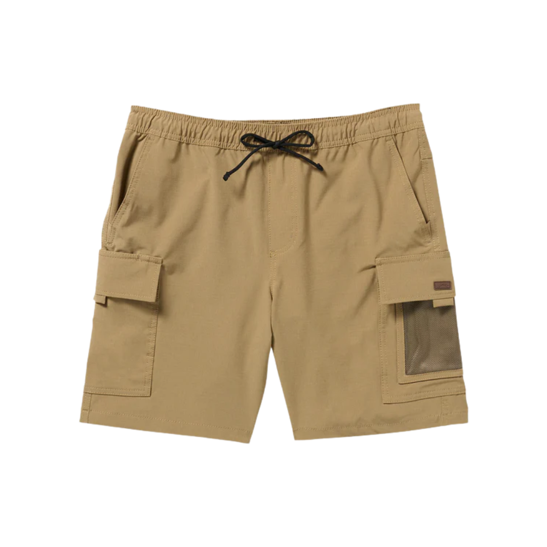 Billabong Billabong Men's Surftrek Cargo Hybrid Shorts Dark Military S Mens Hybrid Land and Sea Shorts