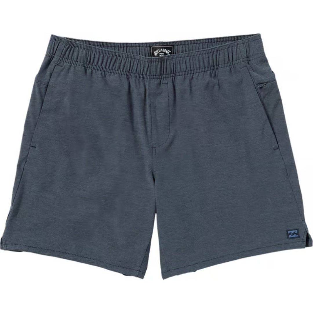 Billabong Billabong Men's Crossfire Elastic Submersible Shorts Black Cloud S Mens Elastic Swim Trunks