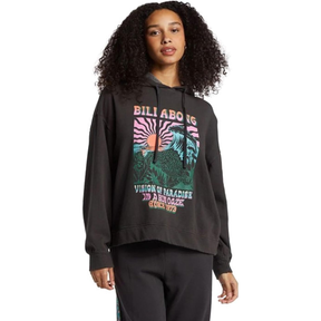 Billabong Billabong Women's Keep It Up Pullover Black Sands XS Womens Pull Over Hoodies