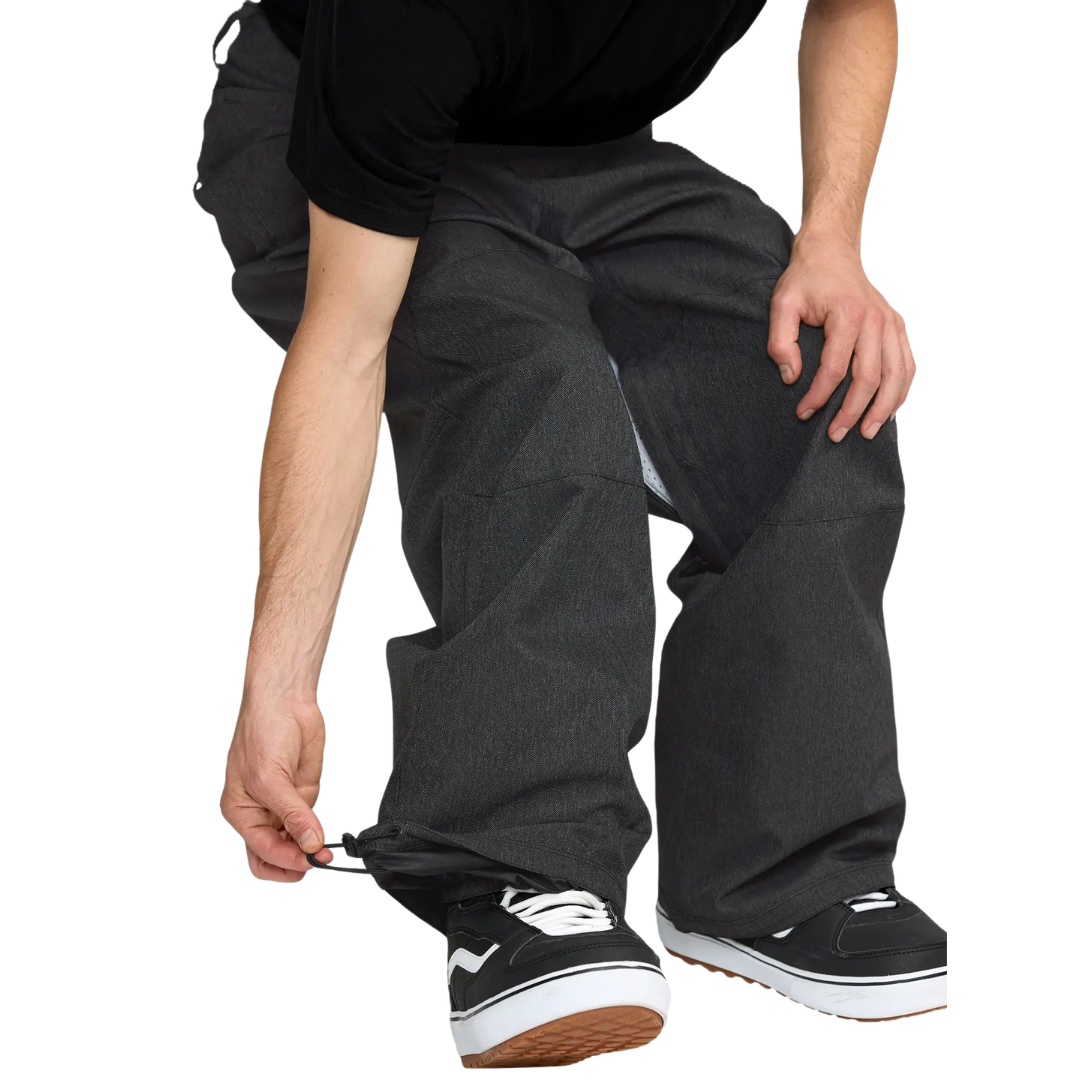 Volcom Volcom Men's Snow Billow Pant Black Denim S Mens Snowboard Pants