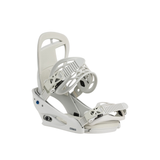 Burton Women's Citizen Re:Flex Snowboard Bindings - GRAY CLOUD Gray Cloud L Womens Snowboard Bindings