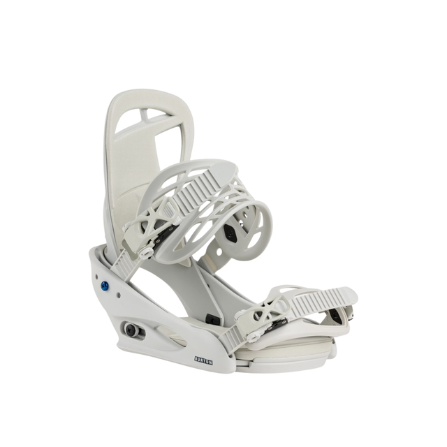 Burton Women's Citizen Re:Flex Snowboard Bindings - GRAY CLOUD Gray Cloud L Womens Snowboard Bindings