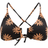 Volcom Volcom Women's Bright & Sol Underwire Bralette Bikini Top - Black Bronze Black Bronze S Womens Bikini Tops