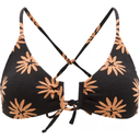 Volcom Volcom Women's Bright & Sol Underwire Bralette Bikini Top - Black Bronze Black Bronze S Womens Bikini Tops