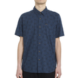 Volcom Volcom Men's Scaler Stone Woven SS Midnight Blue M Mens Button Up Short Sleeve Shirts