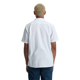 Volcom Volcom Men's Bankstone II Short Sleeve Button Up Light Blue Acid S Mens Button Up Short Sleeve Shirts