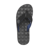 Volcom Volcom Men's Recliner Sandals - Grey Blue Grey Blue 9 Mens Sandals Flip Flop 5 to 11