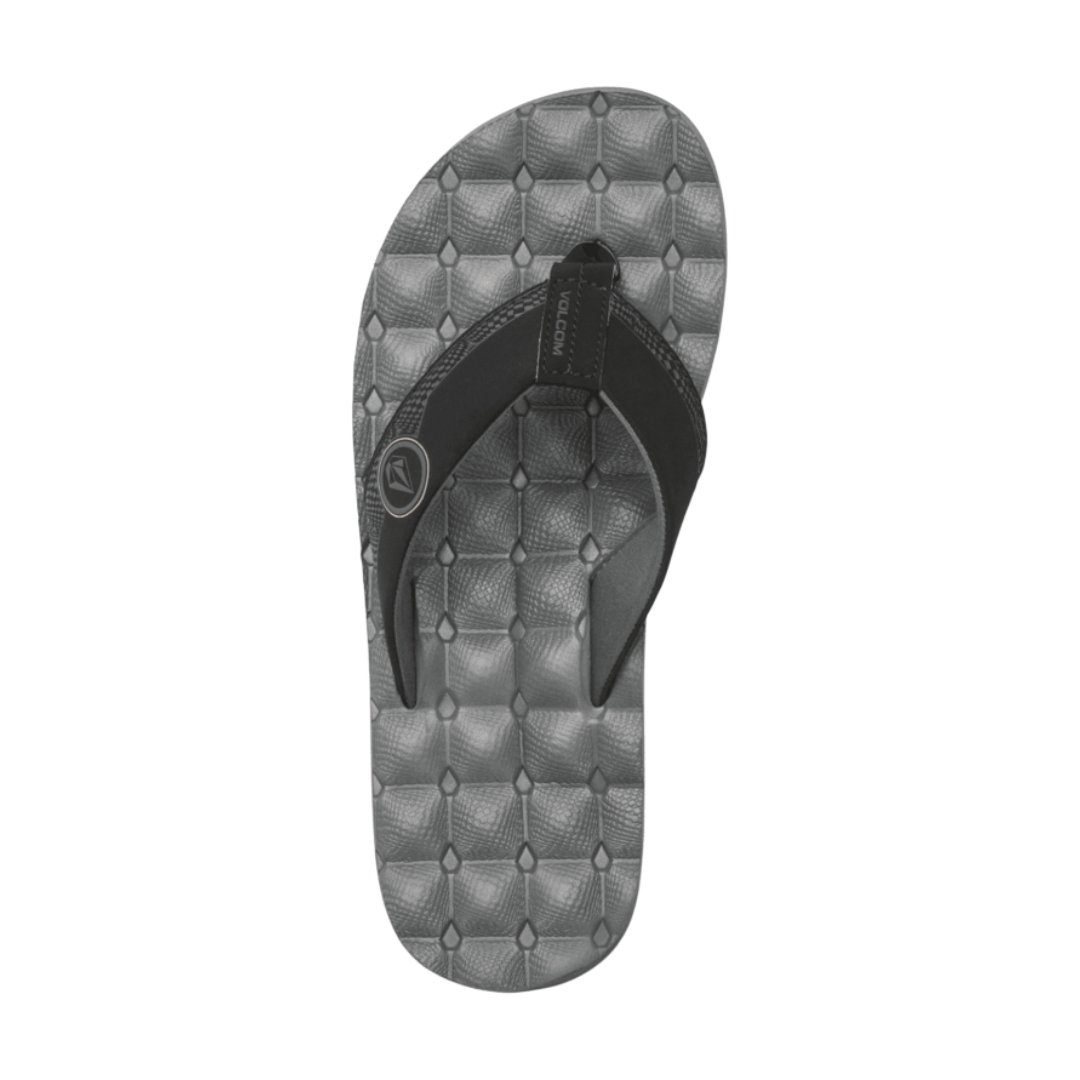Volcom Volcom Men's Recliner Sandals - Flash Orange Flash Orange 9 Mens Sandals Flip Flop 5 to 11