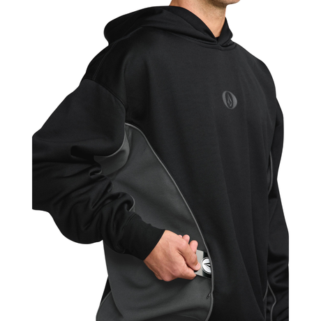 Volcom Volcom Men's Vital  Hydro Riding P/O Black S Mens Pullover Hoodies