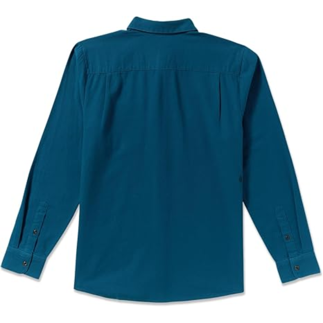 Volcom Volcom Men's Caden Solid Long Sleeve Cosmic Blue M Mens Long Sleeve T-Shirts