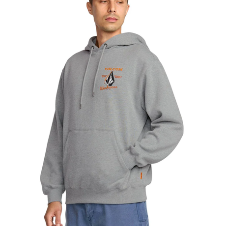 Volcom Volcom Men's Workwear Pullover Heather Grey S Mens Pullover Hoodies