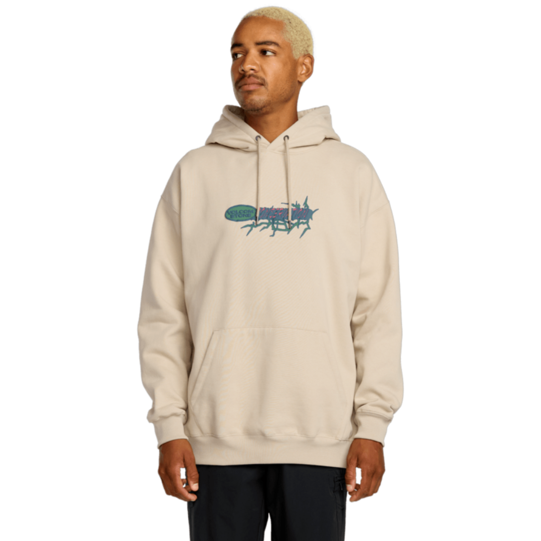 Volcom Volcom Men's VSC Tripper Pullover Light Beige M Mens Full Zip Hoodies