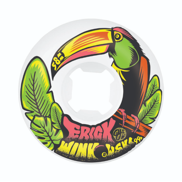 OJS OJS Wheels Winkowski Tropics Mini Combo Multi 58mm Skateboard Wheels