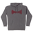 Independent Indy Hood Skull Span Hoodie Charcoal S Mens Pullover Hoodies