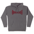 Independent Indy Hood Skull Span Hoodie Charcoal S Mens Pullover Hoodies