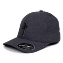 RDS RDS Men's Flexfit Delta Hat Heather/Black/Grey S/M Mens Hats Curved Brim