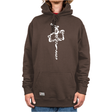 RDS RDS Men's CDN Angler Hoodie Brown L Mens Pullover Hoodies