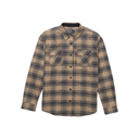 Salty Crew Salty Crew Men's Fathom LS Flannel Khaki M Mens Button Up Long Sleeve Shirts