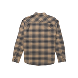 Salty Crew Salty Crew Men's Fathom LS Flannel Khaki M Mens Button Up Long Sleeve Shirts