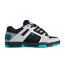 DVS DVS Men's Comanche Skate Shoes - Grey Black Teal Suede Grey Black Teal Suede 10 Mens Skate Shoes 6 to 18
