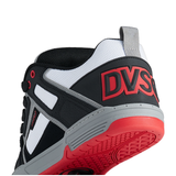 DVS DVS Men's Comanche Skate Shoes - Black White Charcoal Nubuck Black White Charcoal Nubuck 9 Mens Skate Shoes 6 to 18