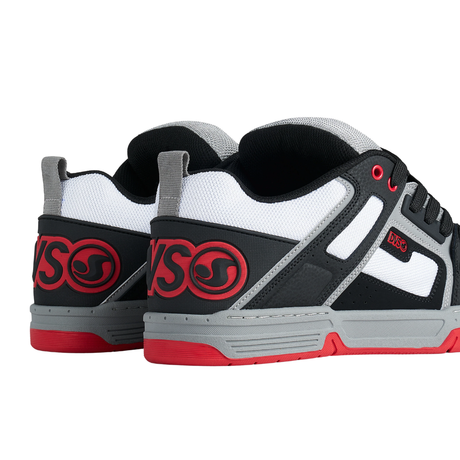 DVS DVS Men's Comanche Skate Shoes - Black White Charcoal Nubuck Black White Charcoal Nubuck 9 Mens Skate Shoes 6 to 18