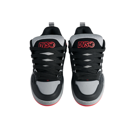 DVS DVS Men's Comanche Skate Shoes - Black White Charcoal Nubuck Black White Charcoal Nubuck 9 Mens Skate Shoes 6 to 18