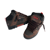 DVS DVS Men's Comanche Boot - Coffee Black Orange Suede Coffee Black Orange Suede 10 Mens Winter Boots 6 to 18