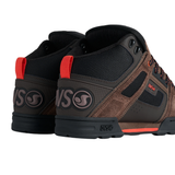 DVS DVS Men's Comanche Boot - Coffee Black Orange Suede Coffee Black Orange Suede 10 Mens Winter Boots 6 to 18