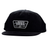 Vans Vans Men's KNU Patch Unstructured - Black Black One Size Mens Hats Flat Brim