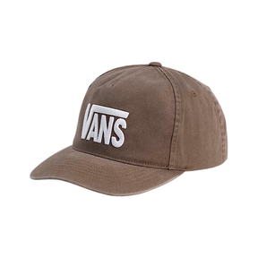 Vans Vans Men's Stretch Logo Snapback - Vintage Cocoa Vintage Cocoa One Size Mens Hats Flat Brim