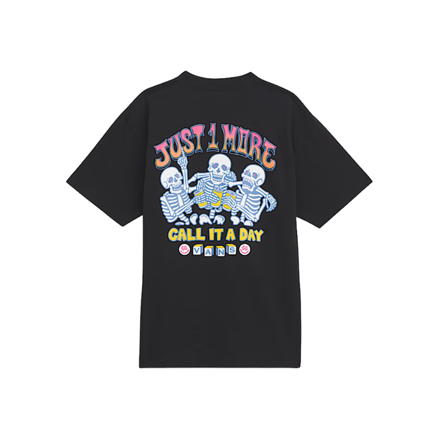 Vans Vans Men's Beer Skull SS Tee - Black Black M Mens T-Shirts