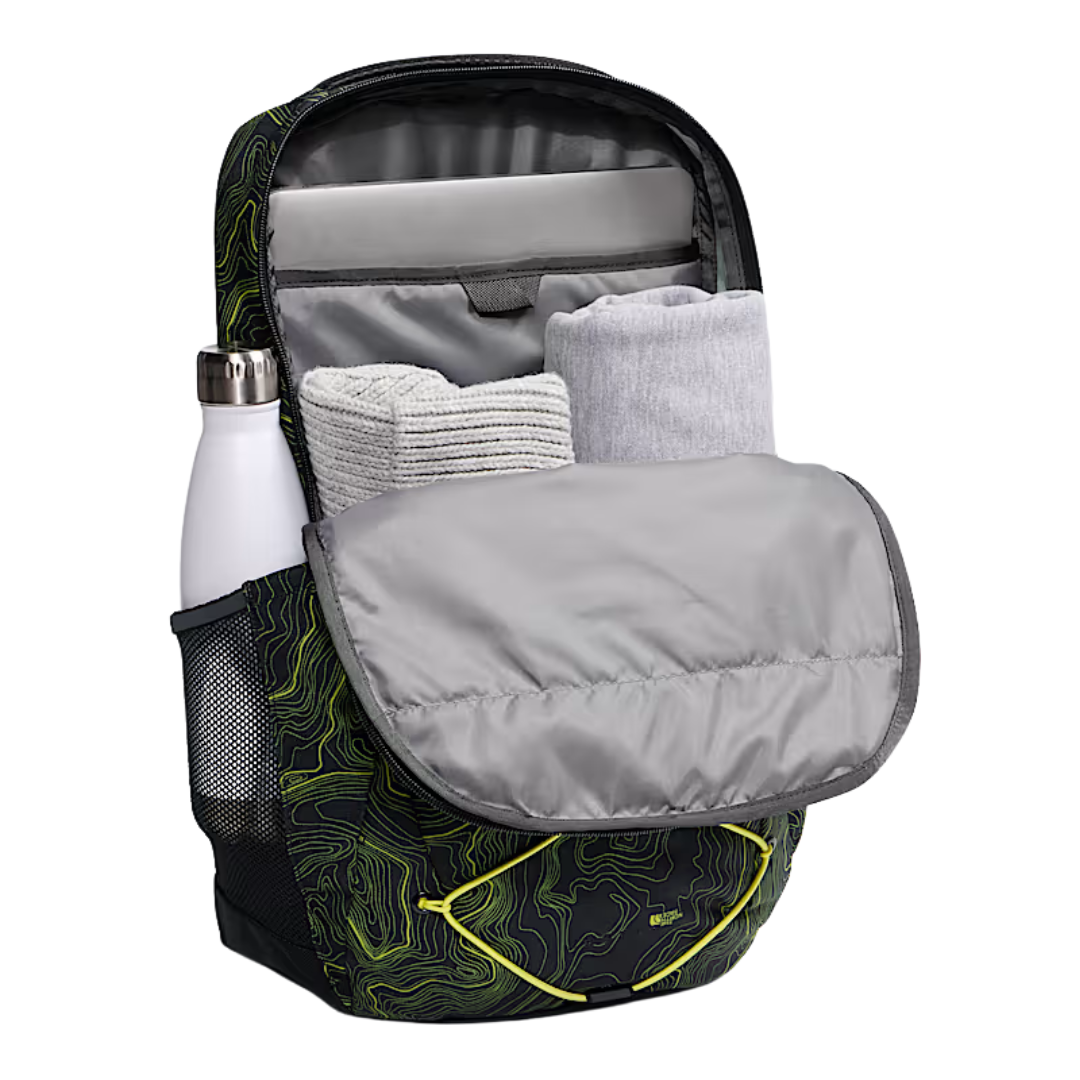 The North Face The North Face Jester - Sun Yellow TNF Topo Print/TNF Black Sun Yellow TNF Topo Print/TNF Black OS Bags Snow and hike Backback
