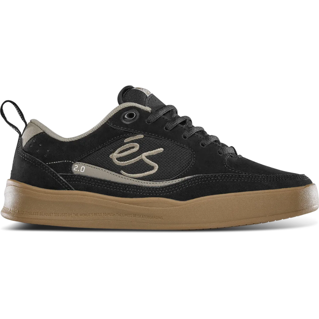 eS eS Men's Swift 2.0 Shoe - Black/Gum Black/Gum 9 Mens Skate Shoes 6 to 18