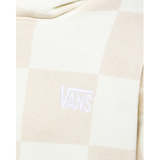 Vans Vans Men's Tonal Check Stretch Logo Pullover - Marshmallow Marshmallow L Mens Pullover Hoodies
