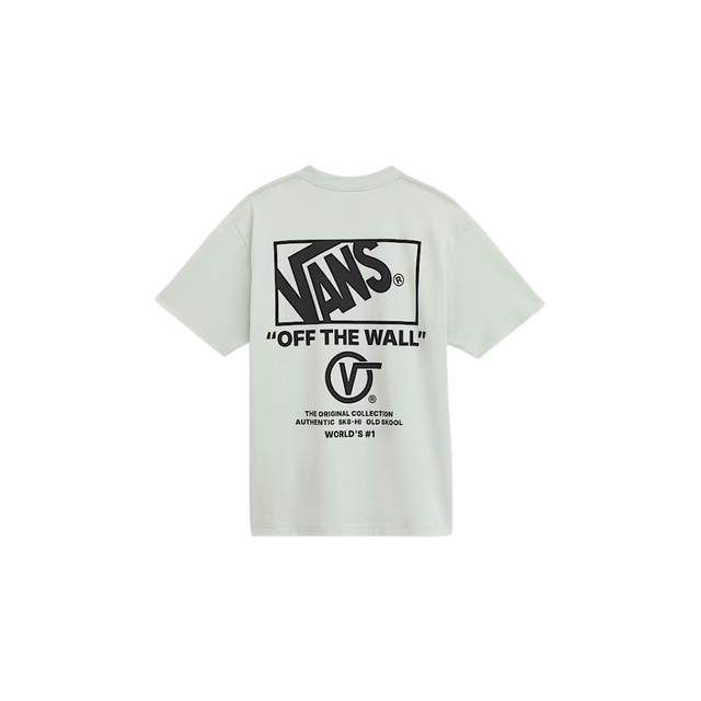 Vans Vans Men's Stacked HI SS Tee - Dusty Mint Dusty Mint M Mens T-Shirts
