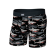 Saxx Saxx Men's Daytripper Comfort Stretch Boxer Brief Fly - Big Byte-Black Big Byte-Black M Mens Boxer Brief Underwear