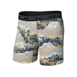 Saxx Saxx Men's Quest Quick-Dry Mesh Boxer Brief Fly - Summits-Cinder Summits-Cinder M Mens Boxer Brief Underwear