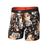Saxx Saxx Men's Multi-Sport Mesh Boxer Brief Fly - Gold Skull-Black Gold Skull-Black M Mens Boxer Brief Underwear