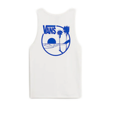 Vans Van's Men's Sano Tank - Egret Egret XS Mens Sleeveless Shirts