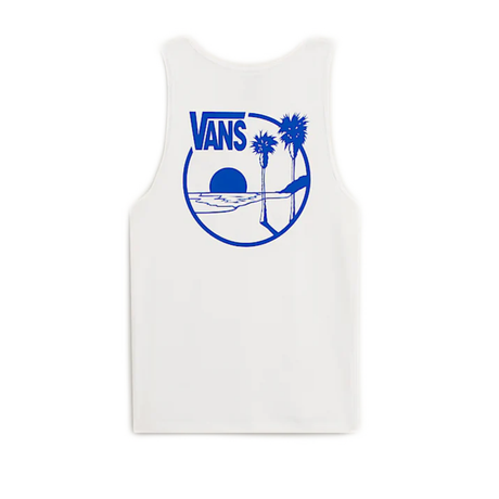 Vans Van's Men's Sano Tank - Egret Egret XS Mens Sleeveless Shirts