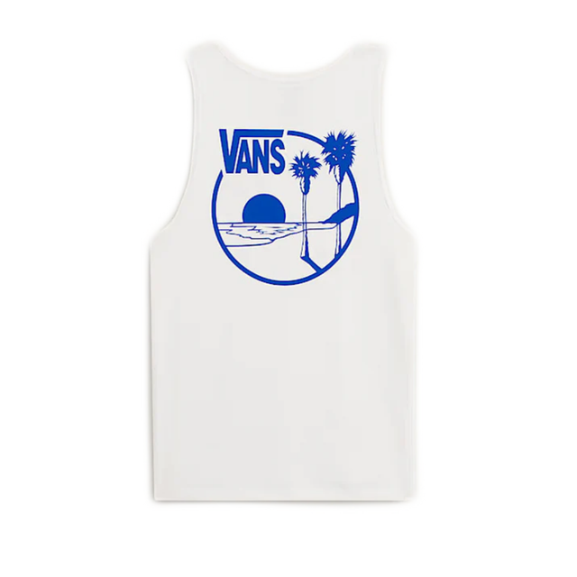 Vans Van's Men's Sano Tank - Egret Egret XS Mens Sleeveless Shirts