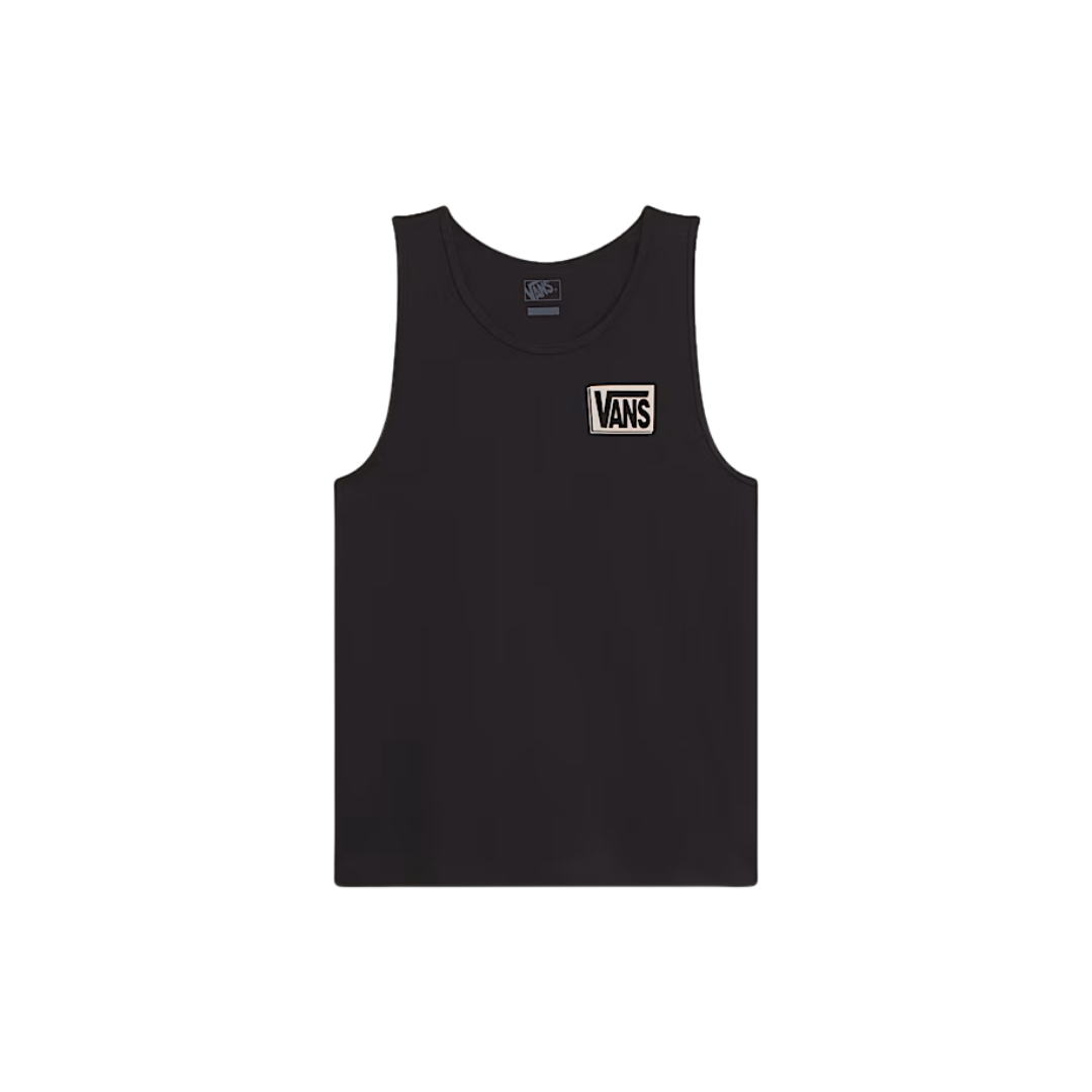 Vans Van's Men's Sano Tank - Black Black XS Mens Sleeveless Shirts